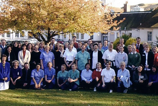 Staff photo - 80th anniversary of AAH 2003