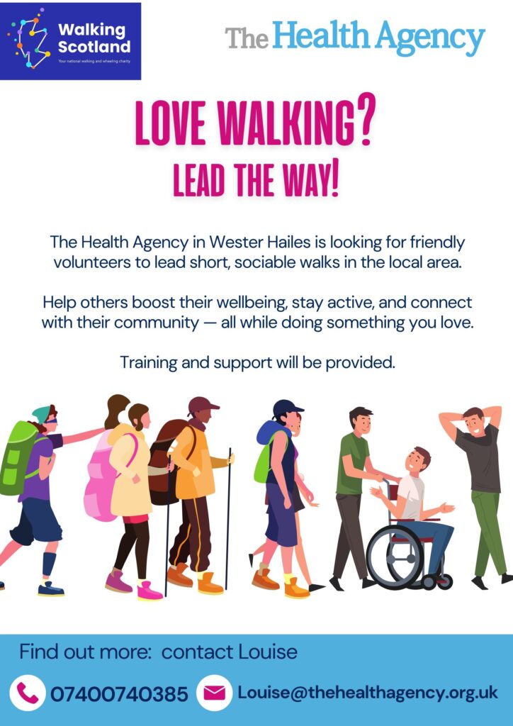 Walk Leader Volunteer Poster