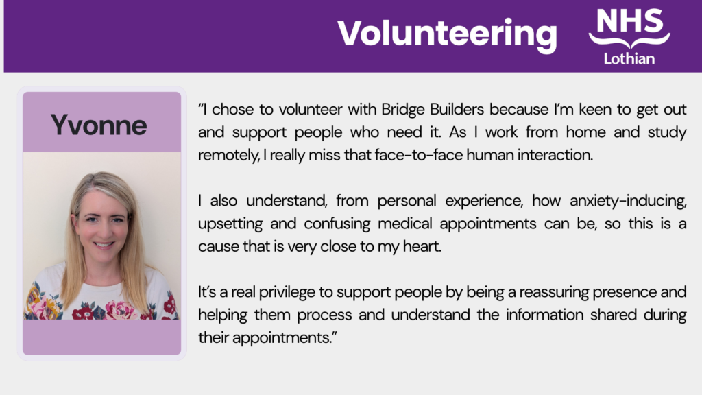 Bridge Builder Volunteer Experience